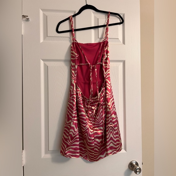 Silk Backless Dress - Picture 2 of 3